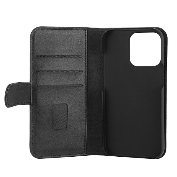 GEAR Wallet Musta iPhone 13 Pro 2in1 magneettisuojus Black