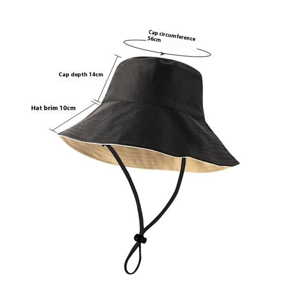 Lue Sun Hat Mesh Cap med bred kant - Oransje Orange