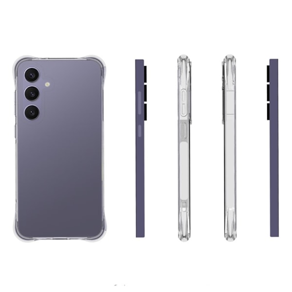 Til Samsung Galaxy A36 Case TPU Cover Bagside Transparent