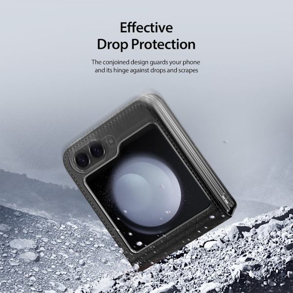DUX DUCIS Bril Series för Samsung Galaxy Z Flip6 5G Skal Fodral - Svart Svart