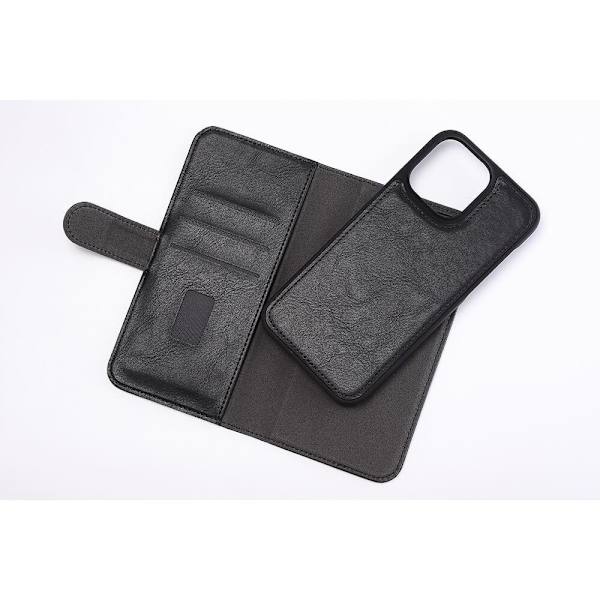 GEAR Plånboksväska 2in1 Svart till iPhone 14 Pro Max Svart