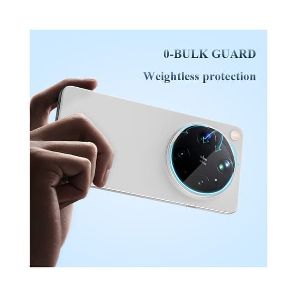 LEREACH För Oppo Find X9 Ultra 5G Kameralinskydd Transparent