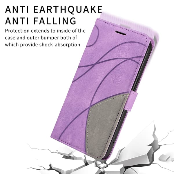 Till Xiaomi 17T Pro Plånboksfodral Bi-colour Lila
