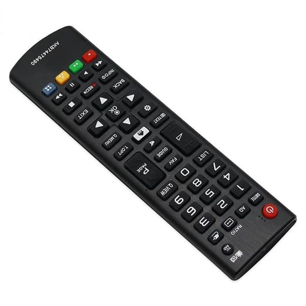 TV fjernkontroll Erstatning for AKB74475490 For LG TV Black