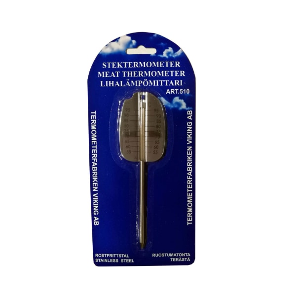 TERMOMETERFABRIK Termometer Stek Silver