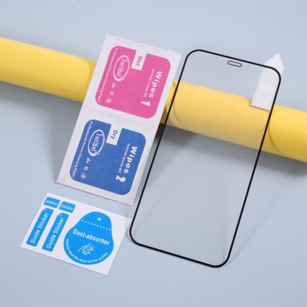 RURIHAI hærdet glas skærmbeskytter til iPhone 12 Mini Transparent