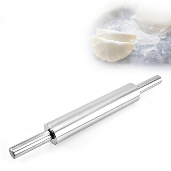 Kagerulle i rustfrit stål Non - stick Konditor dej Bage køkken - 43 cm Silver
