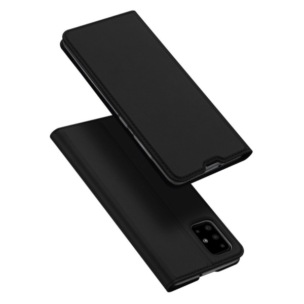 Samsung Galaxy A51 DUX DUCIS Skin Pro Series Stativ Flip-Taske - Black