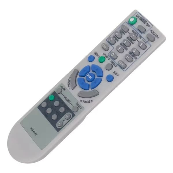 Udskiftning af fjernbetjening RD-448E til NEC-projektor Grey