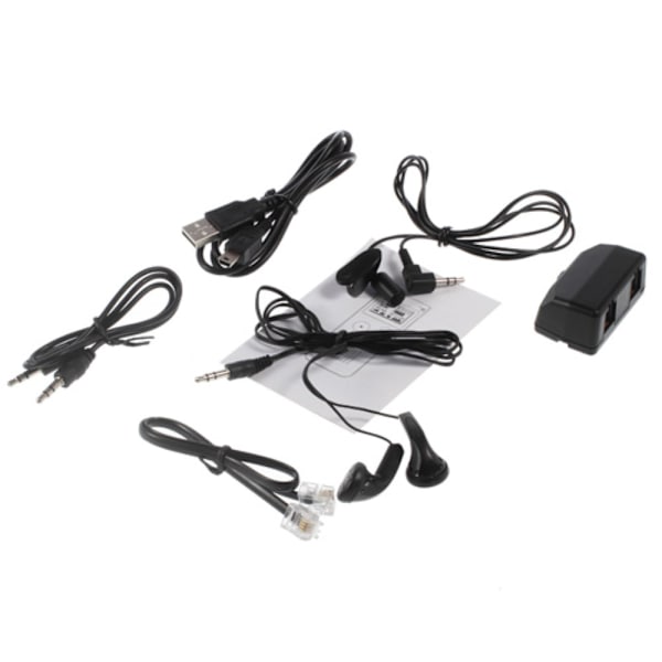 Digital stemmeopptaker SK - 012, 8 GB Black
