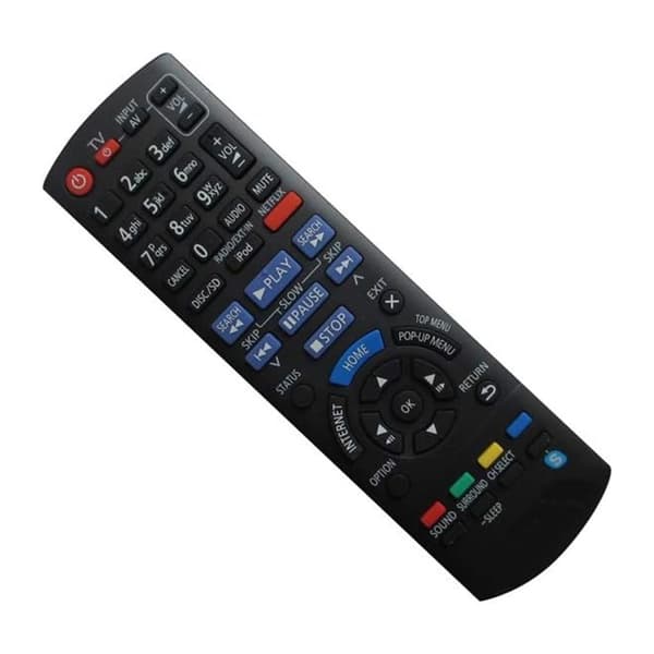 Fjern kontroll utskiftning for N2QAYB000728 for Panasonic Audio Player Black