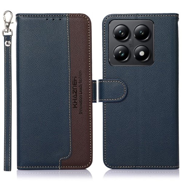 KHAZNEH Wallet case for Xiaomi 14T Blue