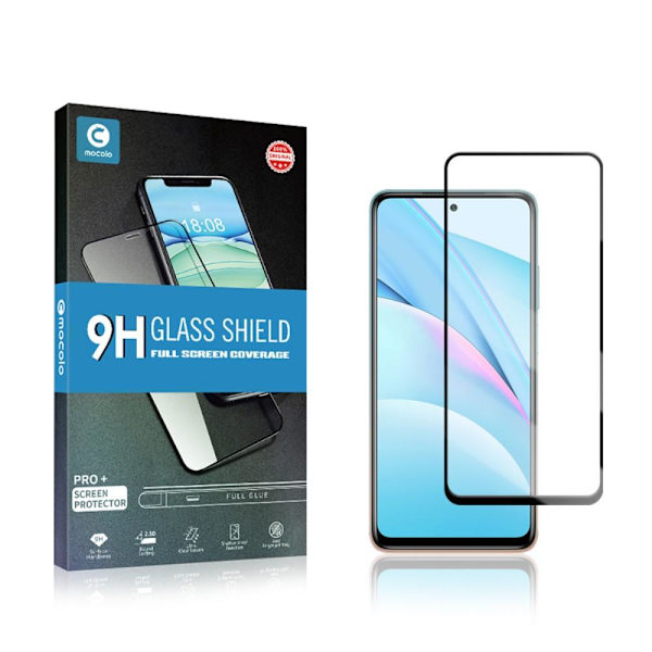 MOCOLO Xiaomi Mi 10T / 10T Pro / 10T Härdat Glas Heltäckande Transparent