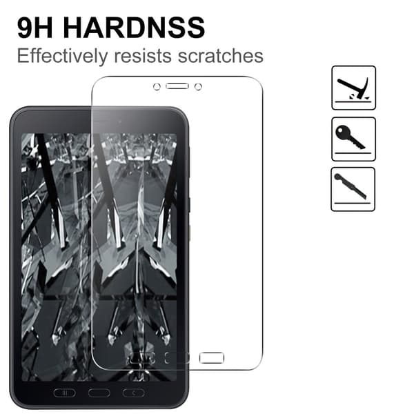 Samsung Galaxy Tab Active5 hærdet glas Skærmbeskytter Transparent