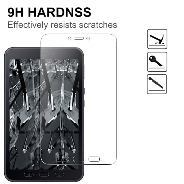 Samsung Galaxy Tab Active5  Karkaistu Lasi Näytönsuoja Transparent