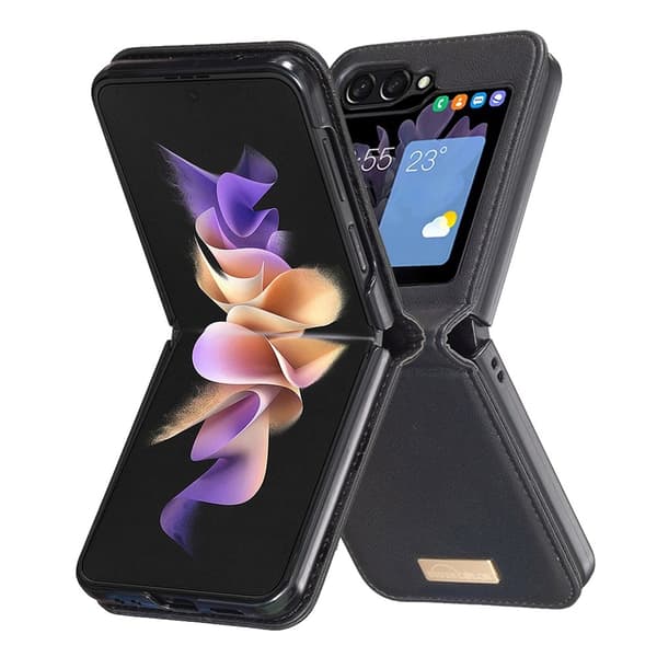 BINFEN COLOR Stødsikkert telefoncover til Samsung Galaxy Z Flip8 Black