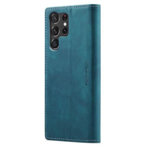 CASEME Plånboksfodral Samsung Galaxy S23 Ultra - Blå Blå