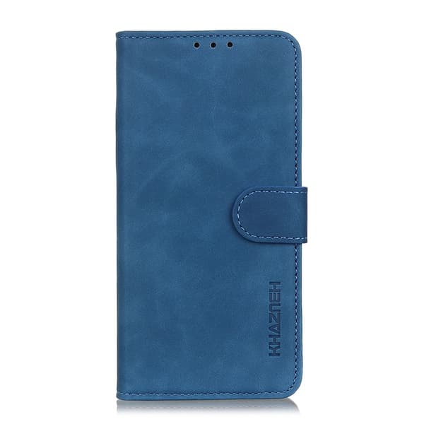 KHAZNEH Til Xiaomi 17T Lommebokdeksel Retro Blue