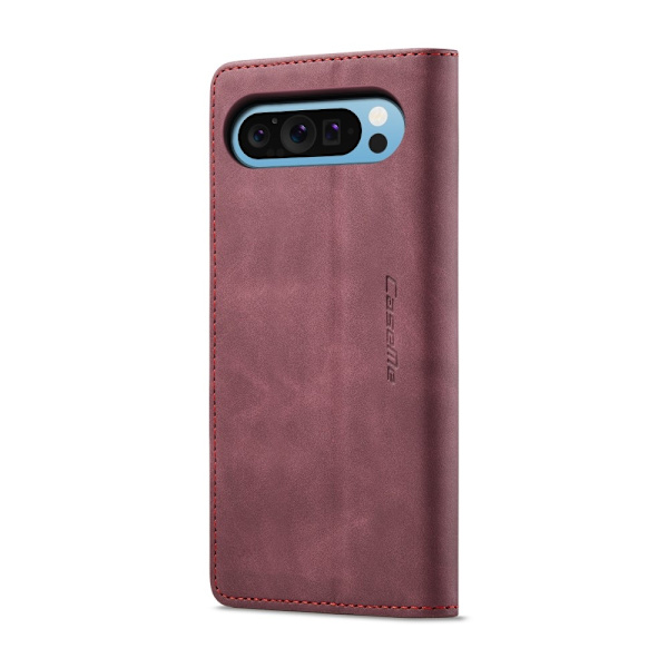 CASEME For Google Pixel 9 Pro XL Etui med Kortlomme og Stativ Red