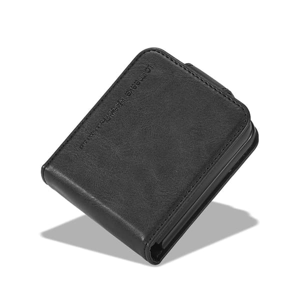 LC.IMEEKE Telefonpungcover med støtteben til Samsung Galaxy Z Flip8 Black