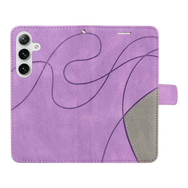 Til Samsung Galaxy S25 / S24 KT - serie - 1 dobbeltfarve Purple