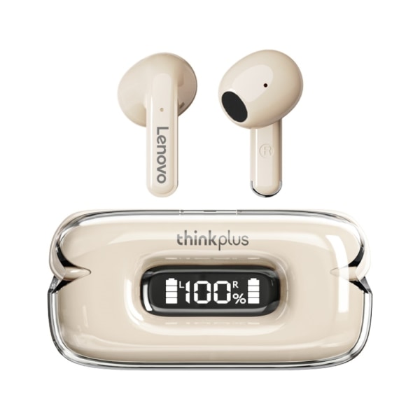 LENOVO Thinkplus X15II trådlösa hörlurar Bluetooth Headset - Vit Vit