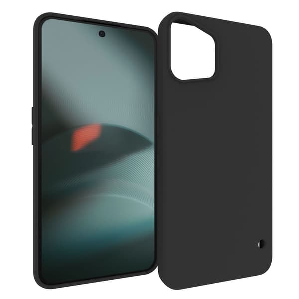 Til Nothing Phone (3a) Lite 5G Etui Mat Finish Blødt TPU Cover Black