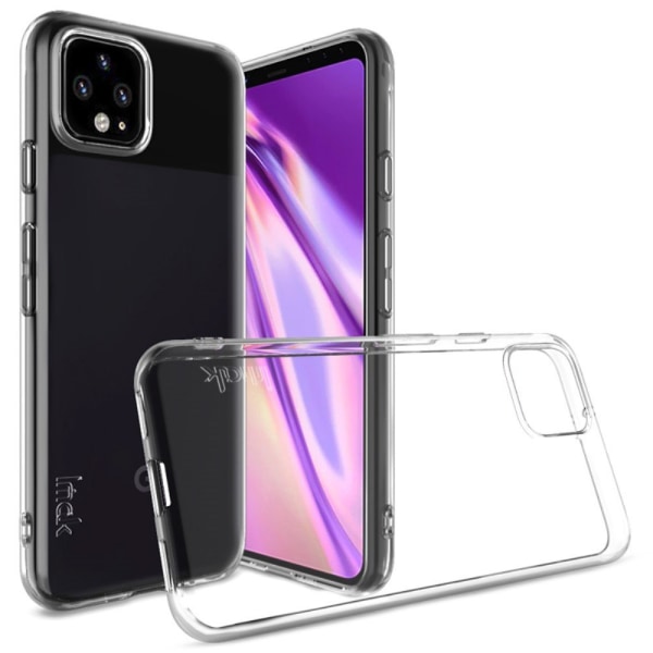 IMAK UX-5 Series TPU Cell Phone Cover for Google Pixel 4 Transparent