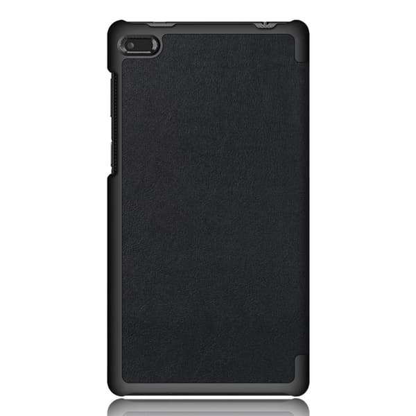 Tri - fold Stand Suojakuori - Lenovo Tab 7 Essential Wifi (NOT LTE/4G) Black
