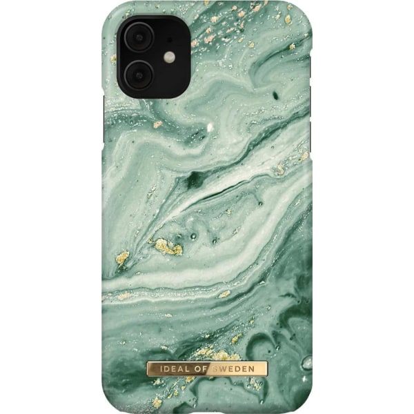 iDeal Of Sweden Samsung Galaxy S22+ etui - Mint Swirl Marble Green