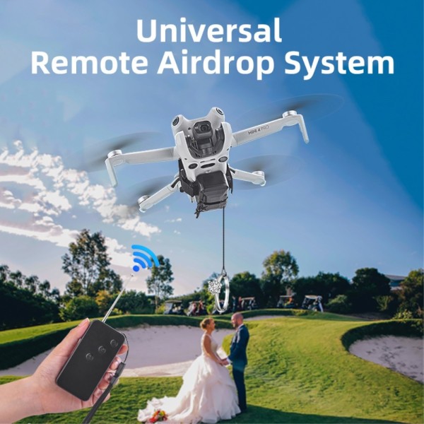 Drone Drones Throw Move Leave Airdrop system remote control Black