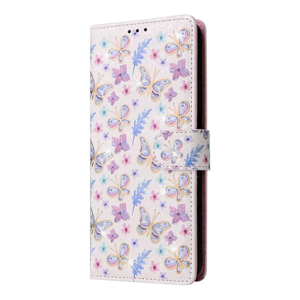 Till Samsung Galaxy A37 5G blomsterfodral multifärg