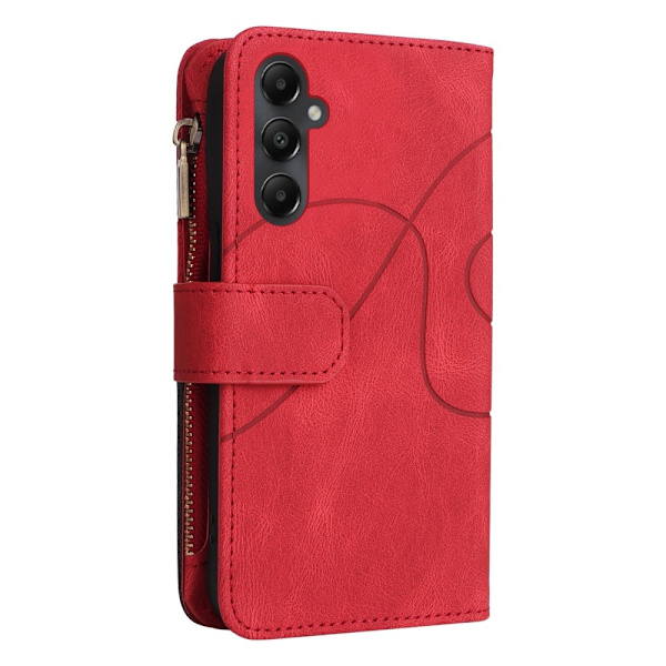 KT Multifunksjons Serie-5 Telefonveske for Samsung Galaxy A05s Red