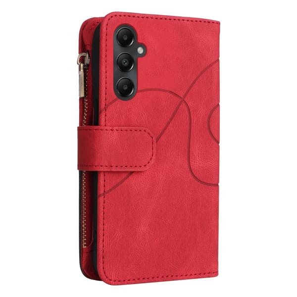 KT multifunktions - serie - 5 til Samsung Galaxy A05s telefonetui Red