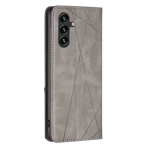 BINFEN COLOR Samsung Galaxy A56  Iskunkestävä Lompakkokotelo Grey