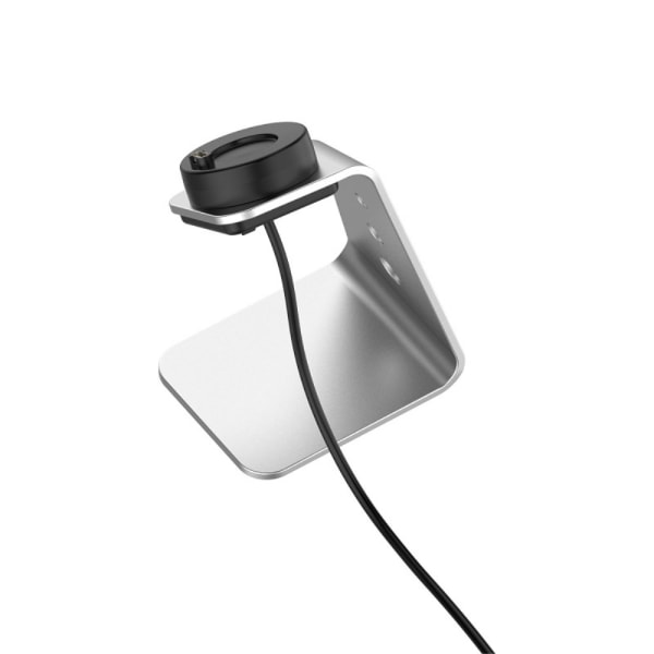 Til Garmin Venu 3 Venu 3S Vivoactiv 5 oplader opladningsdock Silver