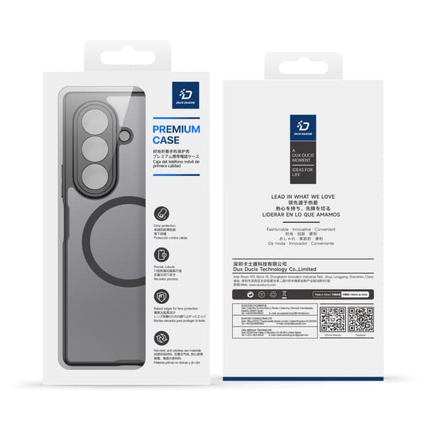 For Samsung Galaxy Z Fold8 Ultra Magnetisk Mobildeksel Black