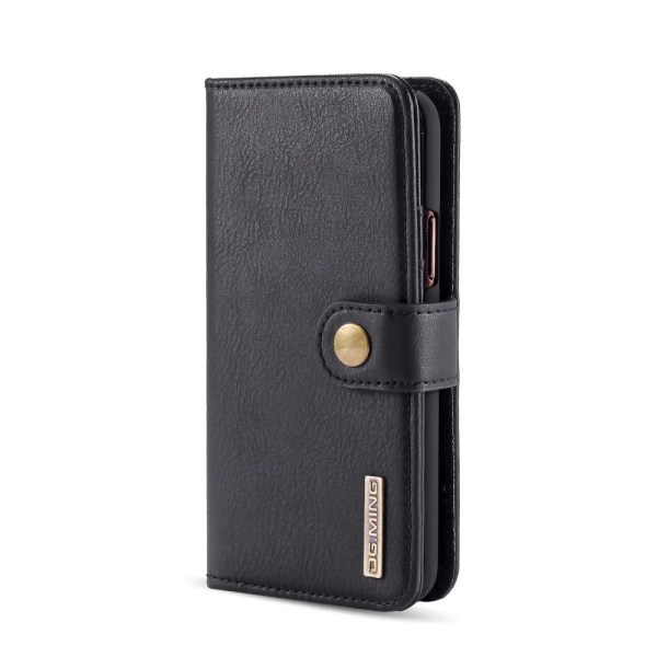 CASE iPhone 11 Pro Maxille Tyylikäs lompakkokotelo - musta Black