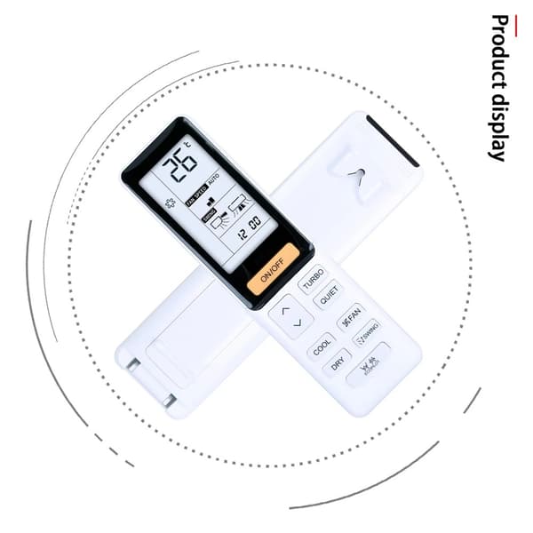 Fjärrkontroll Ersättning för 0010402886D för Haier Air Conditioner Vit