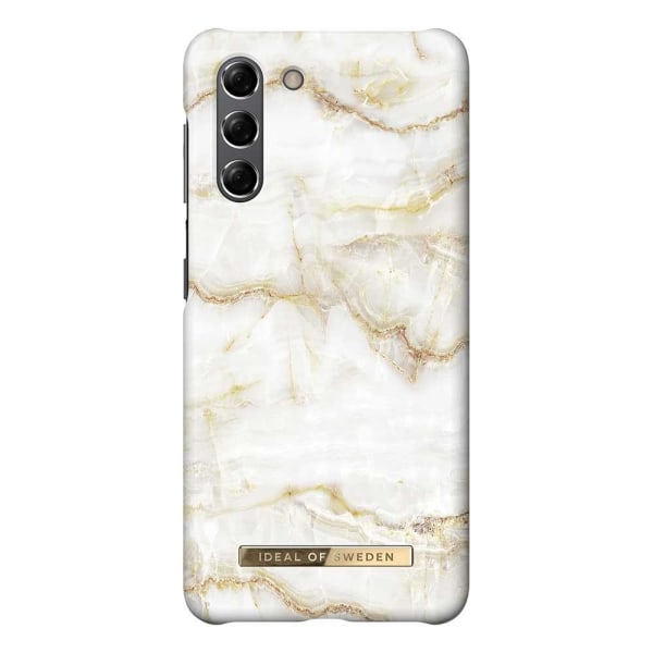 iDeal Of Sweden Samsung Galaxy S22+ etui - Golden Pearl Marble Gold