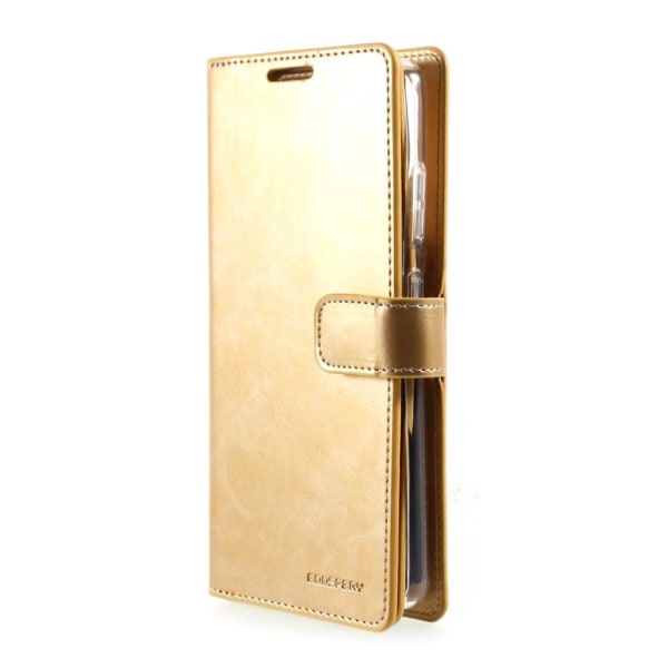 MERCURY GOOSPERY Mansoor Wallet Diary PU-nahkakotelo Samsung Galaxy S21 Ultra Gold
