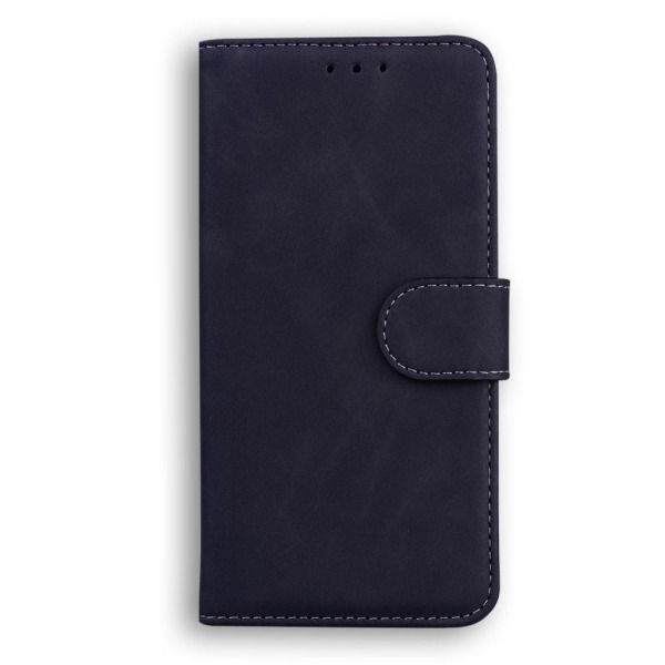 Retro Wallet Stand Case for Huawei P50 - Black Black