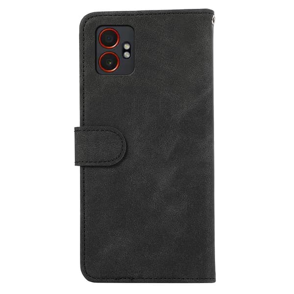 ABEEL Til Samsung Galaxy XCover7 Pro Etui Flip-etui med RFID-blokering Black