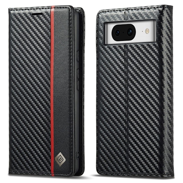 LC.IMEEKE Pung Taske til Pixel 8a - Sort Black