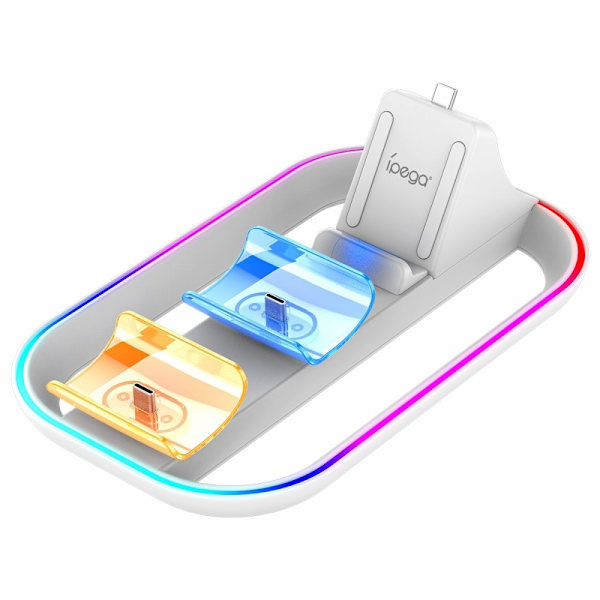 IPEGA Ladestasjon for PlayStation Portal / PS5-kontrollere White