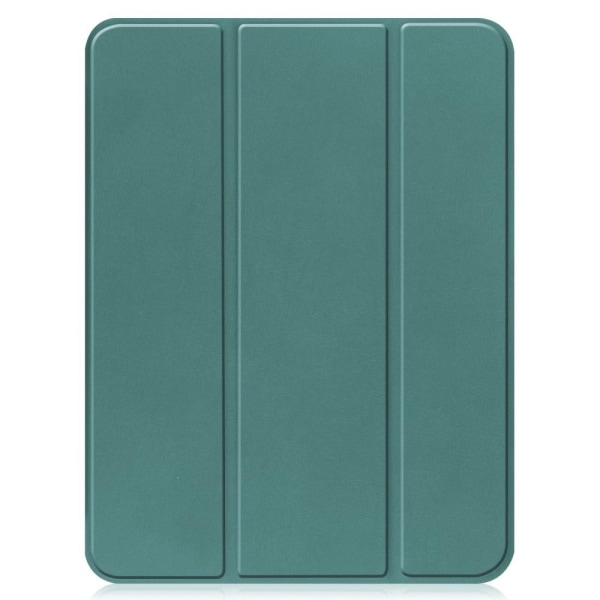 Apple iPad 10.9 2022 Slim fit tri-fold fodral Pennfack - Grön Green