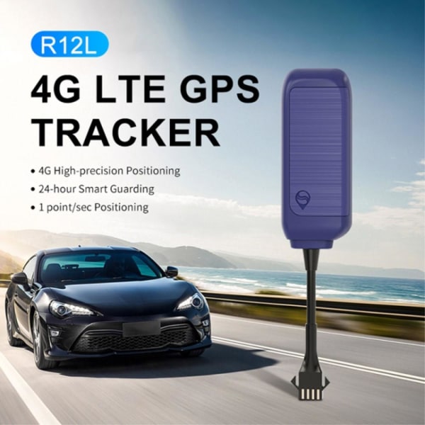 SEEWORLD BeiDou satellitt GPS-lokalisator Vanntett biltracker Black