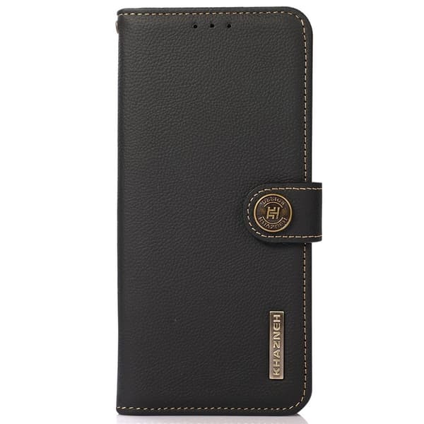 KHAZNEH pungcover i ægte læder til Samsung Galaxy S26+ Black
