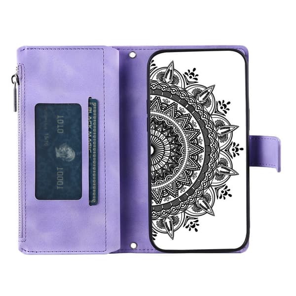 Til Xiaomi 17T Pungcover Mandala Purple