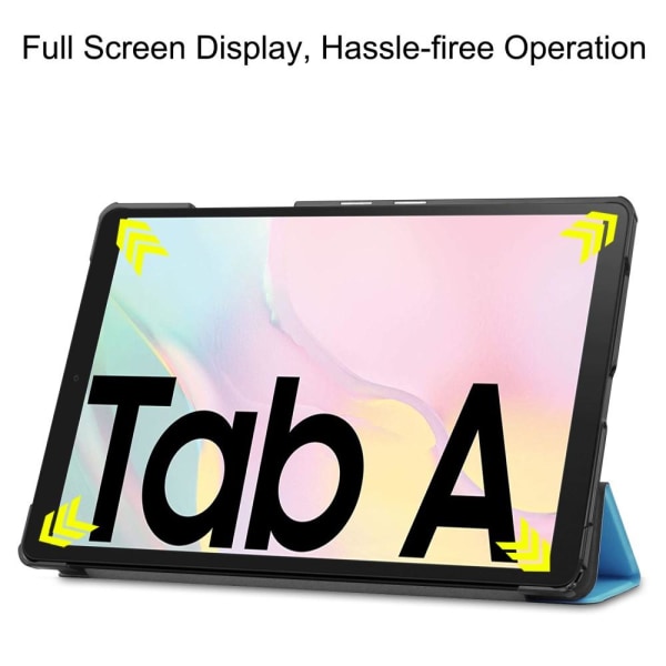 Tri-fold Stand Case for Samsung Galaxy Tab A7 10.4" Blue